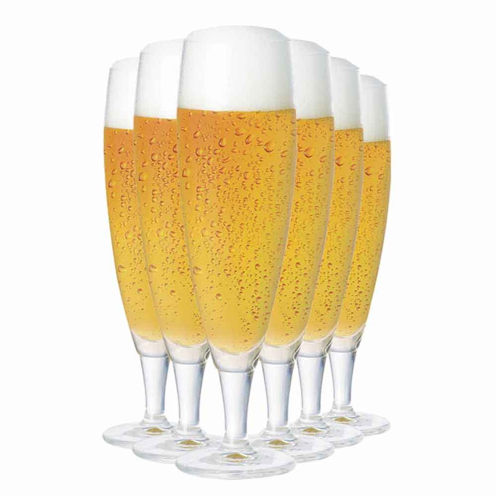 Jogo de Taças de Cristal Sokata G para Cerveja 6pcs, 390ml - Ruvolo em Oferta na Shopee