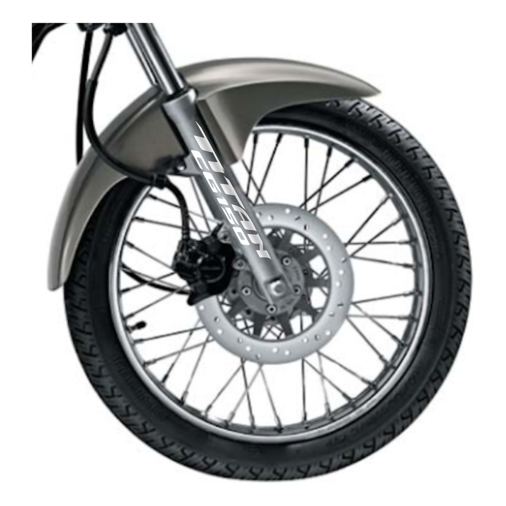 Adesivo Refletivo Para Bengala De Moto Honda Titan Cg 150