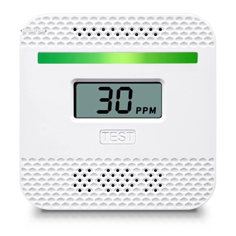 1 Unidade De Alarme De Monóxido De Carbono Detectores Dispositivo Detector CO Com Display Digital LCD Portátil Para Viag