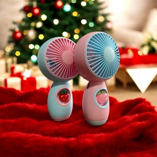 Mini Ventilador Portátil Recarregável USB com design Divertido em Oferta na Shopee