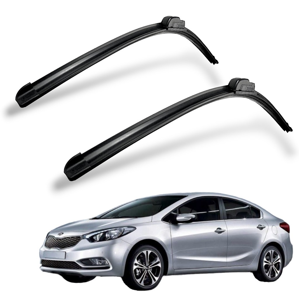Par De Palheta Limpador Parabrisa cinoy Slim silicone veiculo:KIA cerato 2013 em diante