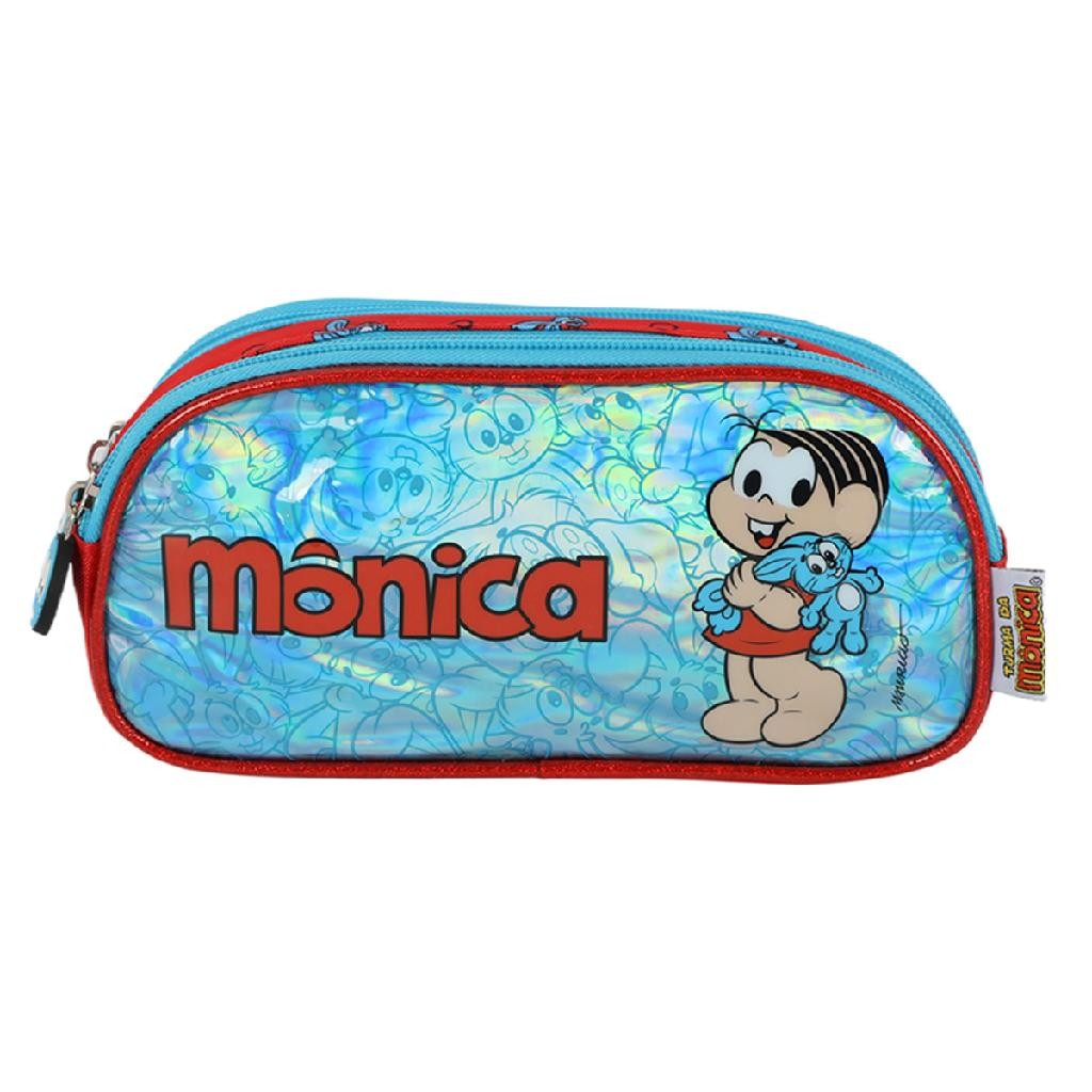 Estojo Escolar Três Bolsos: Onde Comprar | BuscaProdutos