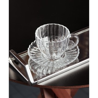 6 Xícaras de Chá Wolff Pétala de Vidro com Pires 220ml em Oferta na Shopee