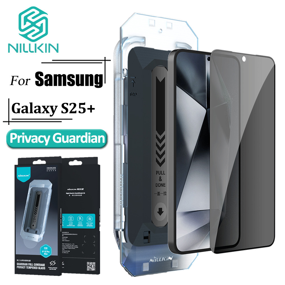 NILLKIN Tela Cheia De Vidro Temperado Para Samsung Galaxy S25 +/S25 Plus Fácil Instalação Privacidade Guardião Protetor em Oferta na Shopee
