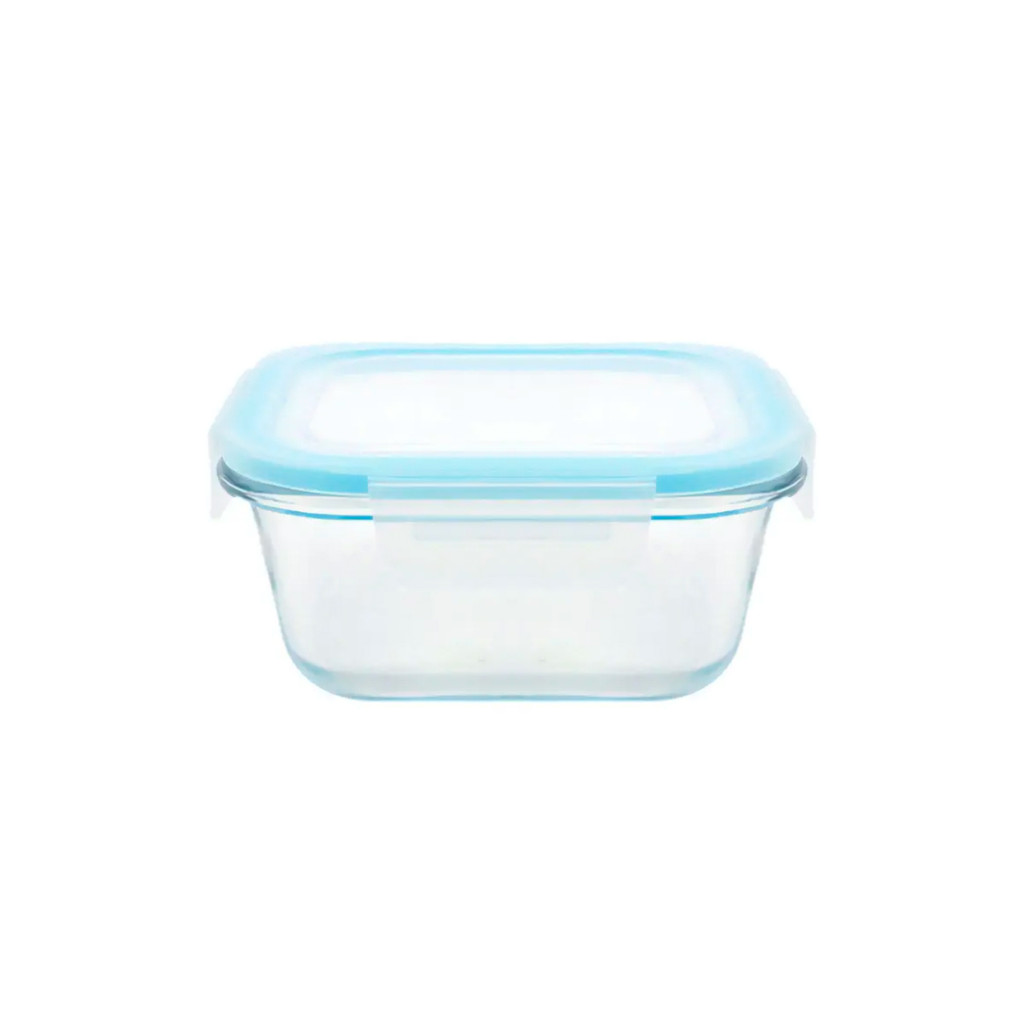 Pote de Vidro Hermético Quadrado 800ml