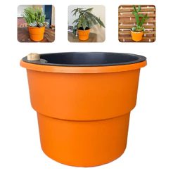 Kit 2 Vasos Plantas Autoirrigável Antidengue 20Cm Armazém do Verde