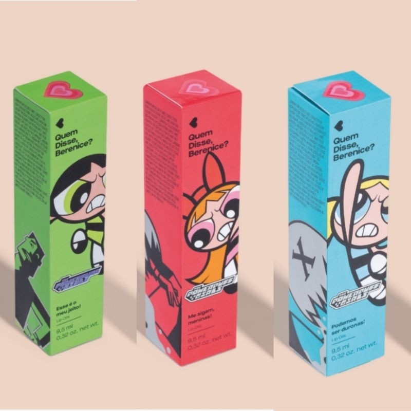 Combo Gloss Lip Oil As Meninas Super Poderosas QDB em Oferta na Shopee
