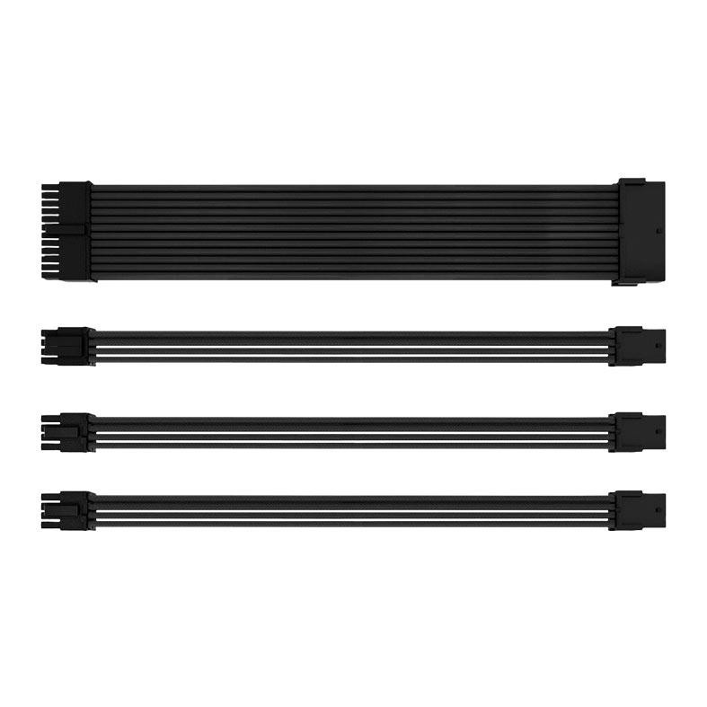 Kit Cabo Sleeved Pichau CS110, 24P+8P+PCIe 2x8P, Preto, PCH-CS110-BLK02 em Oferta na Shopee