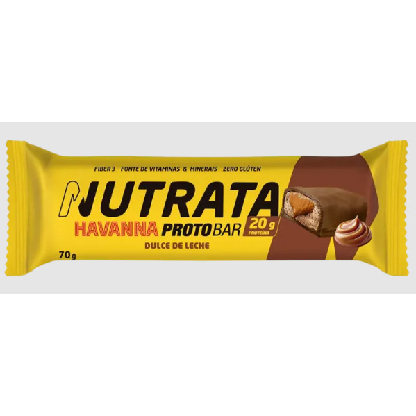 Barra Proteica Doce de Leite 70g  Havanna Nutrata - Food & Beverages
