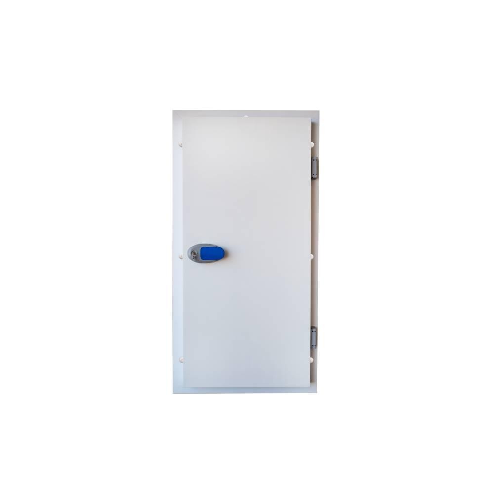 Porta Giratória para Câmara Fria de Resfriados Hulter Eco Plus 180x80cm com 4 Batentes em Oferta na Shopee