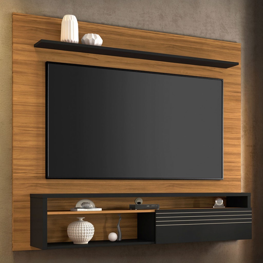 Painel para TV Até 60 Polegadas Eros 1 Porta - Pnr Móveis