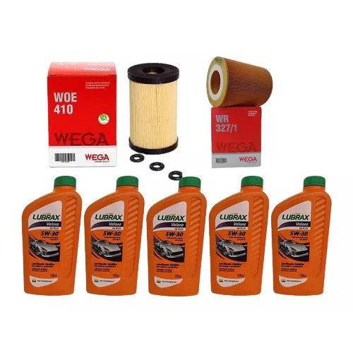 Kit Revisao 5w30 Lubrax Filtro Mb Classe A 160 190 1999 2005