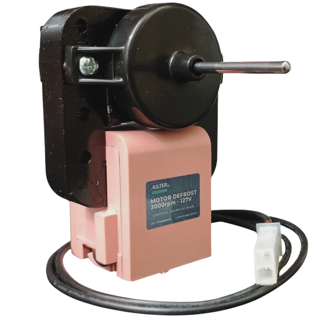 MOTOR VENTILADOR DEFROST COMPATÍVEL COM GELADEIRA BRASTEMP CONSUL BRM36 W10399715 127V