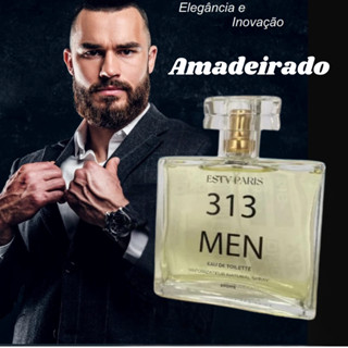 PERFUME ESTY PARIS 313 MEN 100 ML - Amadeirado Amber - Perfume Masculino em Oferta na Shopee