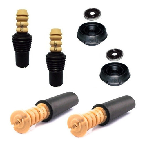 Kit Par Coxim Amortecedor Dianteiro + Traseiro Sandero Logan