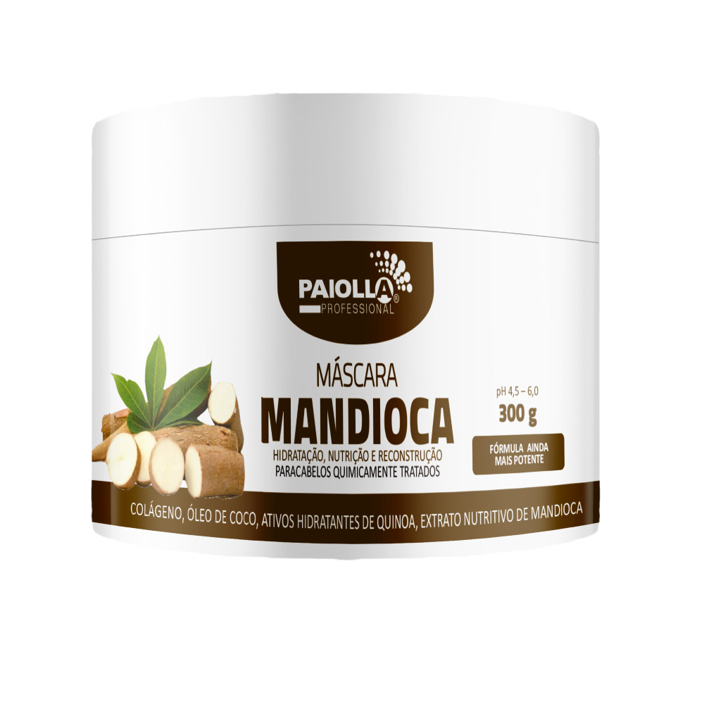Máscara Linha Mandioca 300g Paiolla