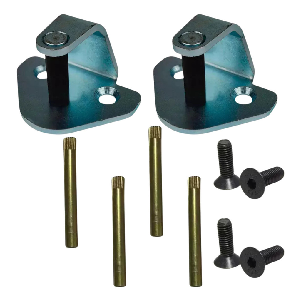 4 Pino Dobradiça Portas + 4 Parafuso Fech + 2 Batente Ducato