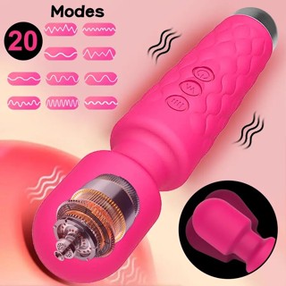 Vibrador Massageador Clitoriano Varinha Mágica Portátil Silencioso e Recarregável em Oferta na Shopee