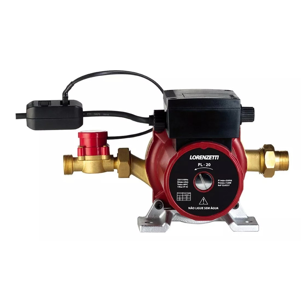 Pressurizador de Água Lorenzetti PL-20 350W x 127V