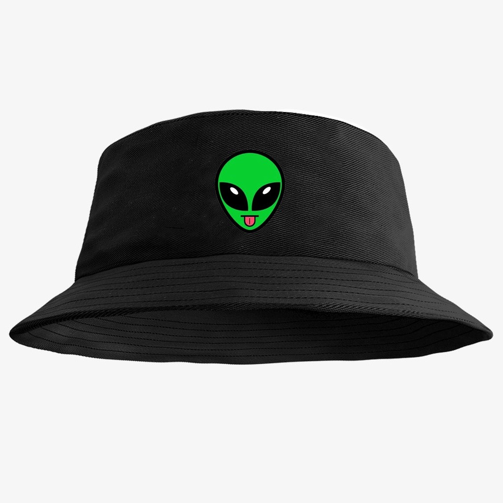 Chapéu Bucket Hat Unissex Barato Estampado ET Verde