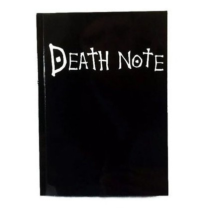 Caderno Death Note Ilustrado L Kira Ryuk Anime Livro Morte Black Shinigami Regras em Português
