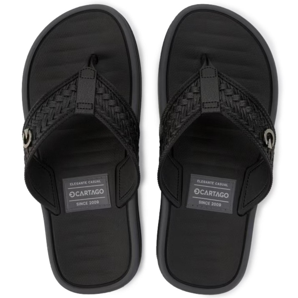 Chinelo Infantil Cartago Coimbra Menino - Preto - Baby & Kids Fashion