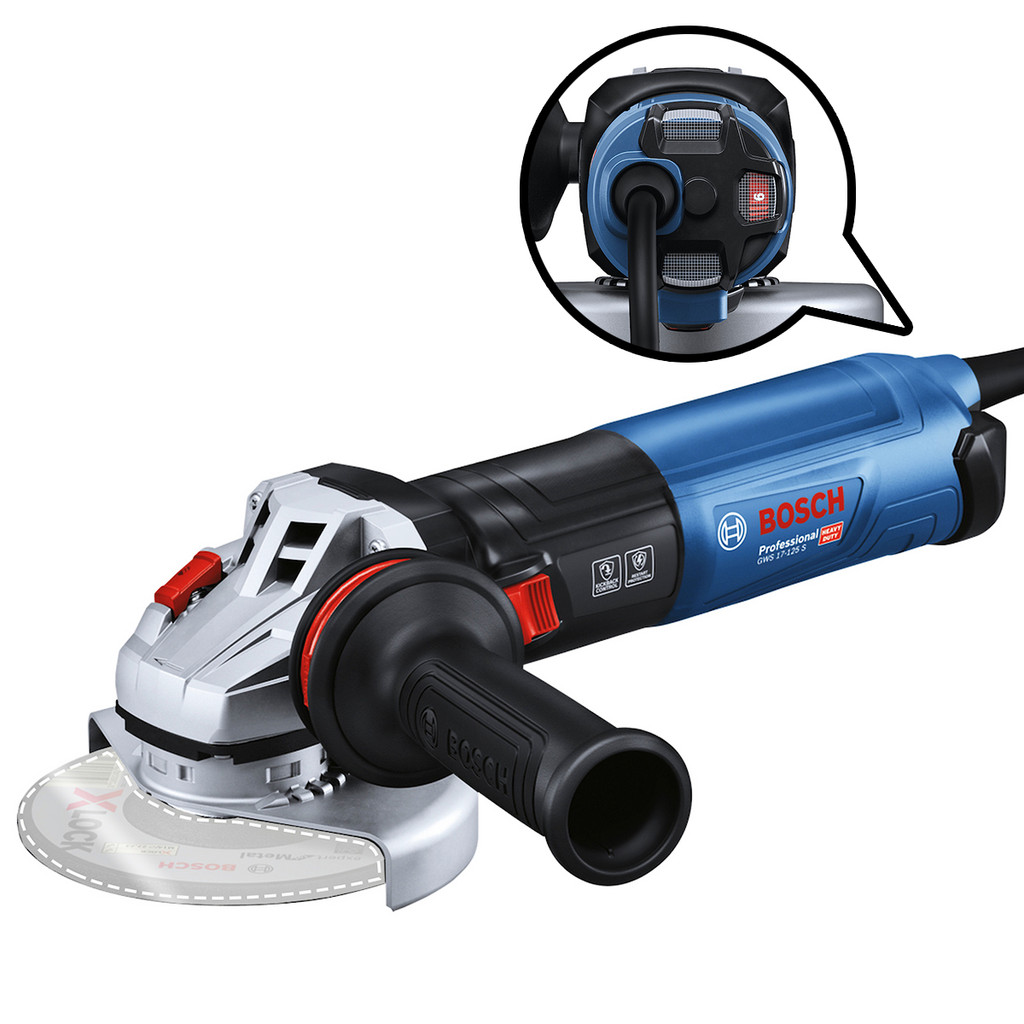 Esmerilhadeira GWS 17-125 S Bosch 1700W Controle de Velocidade 5" de 220V em Oferta na Shopee