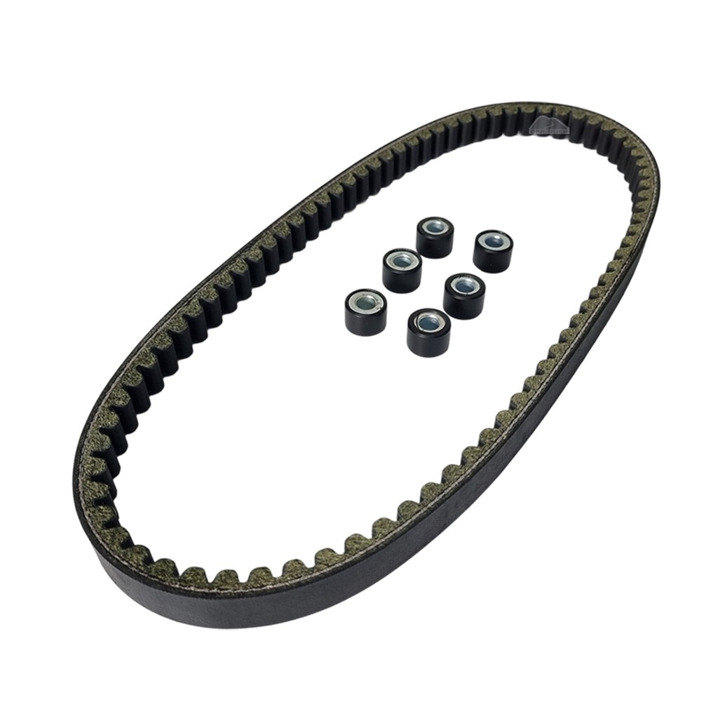 Kit Cvt Correia Transmissão e Roletes Danidrea - Suzuki Burgman AN 125 Carburada (2005 a 2010)