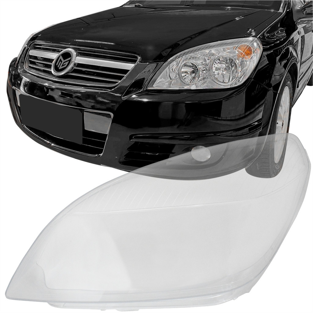 Lente para Farol Vectra GT/GT-X 2006 07 08 09 para o Lado Esquerdo
