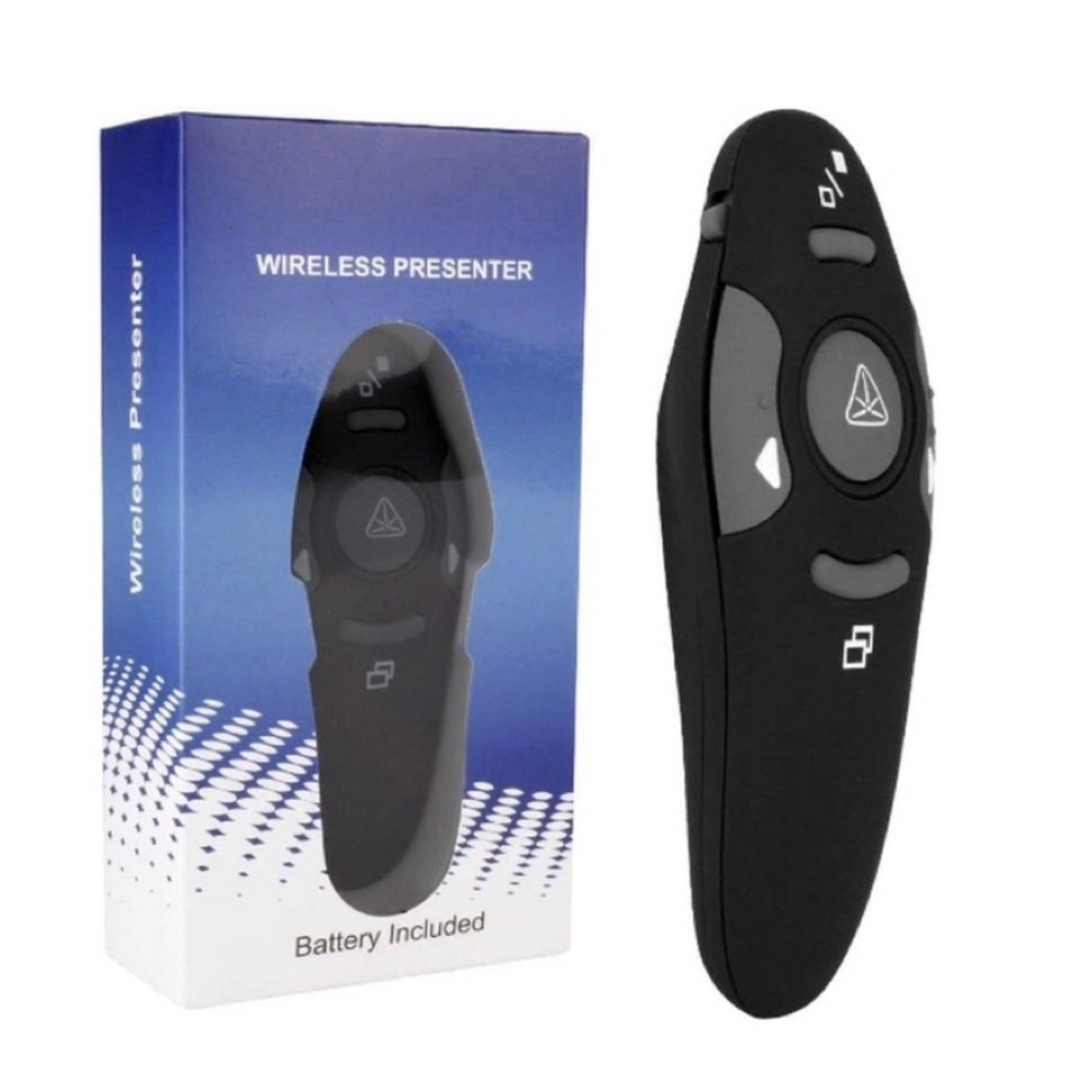 Caneta Laser Apresentador Slide Power Point Controle Sem Fio