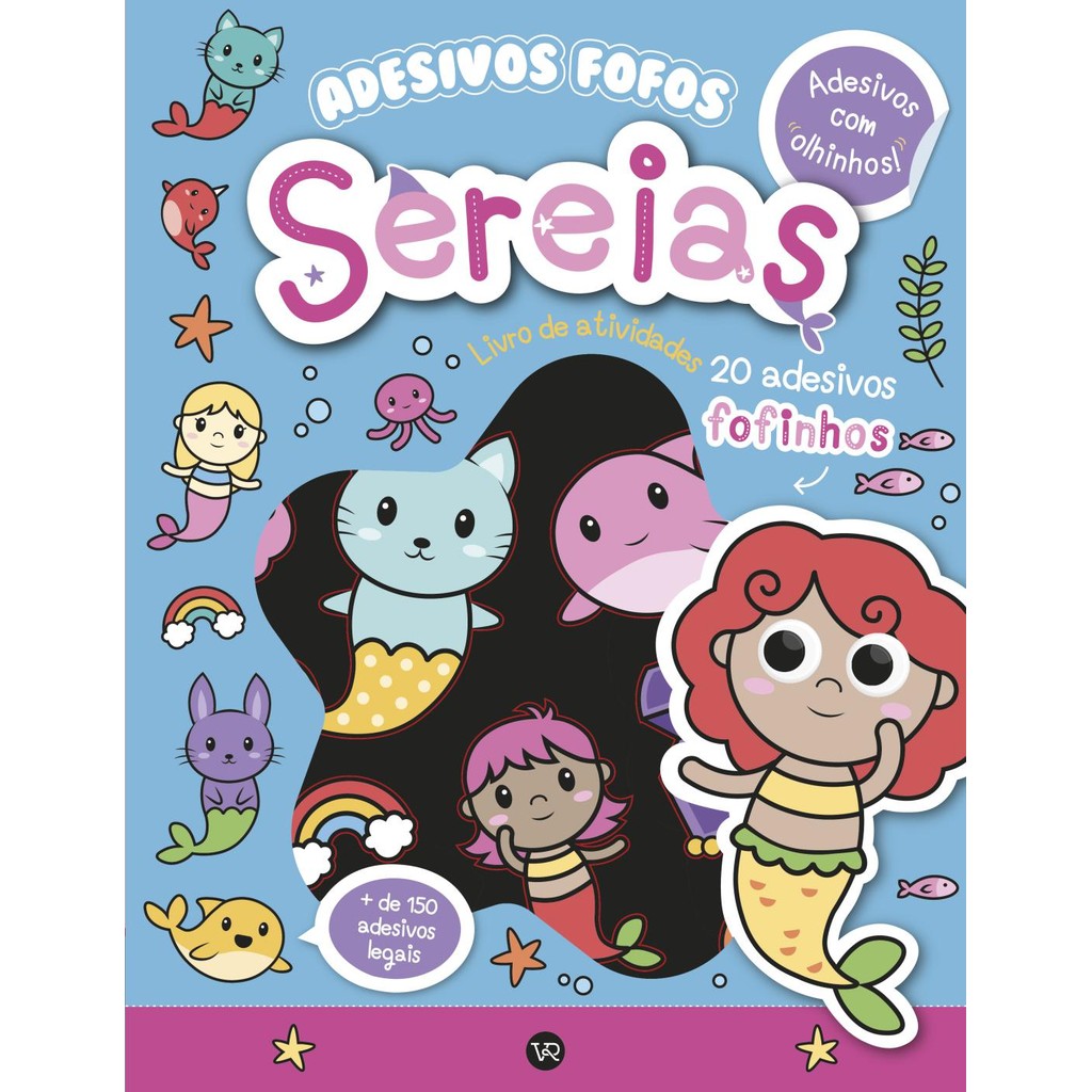 Adesivos Fofos - Sereias   L133