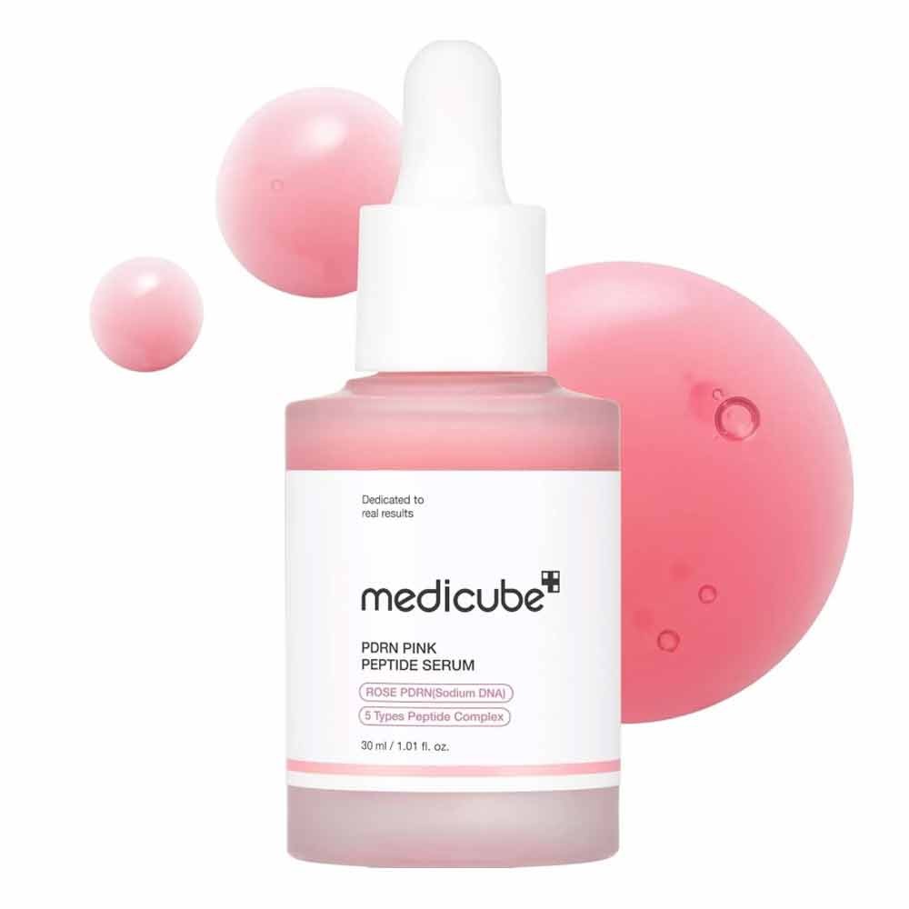 Medicube PDRN Pink Peptide Serum, Niacinamide, Hydrating, Korean Skincare em Oferta na Shopee