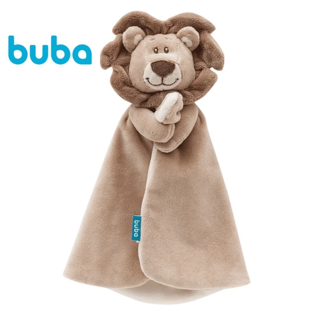 Naninha Leãozinho Pelucia Macia Infantil para Soninho do Bebe Antialérgica Buba 11977