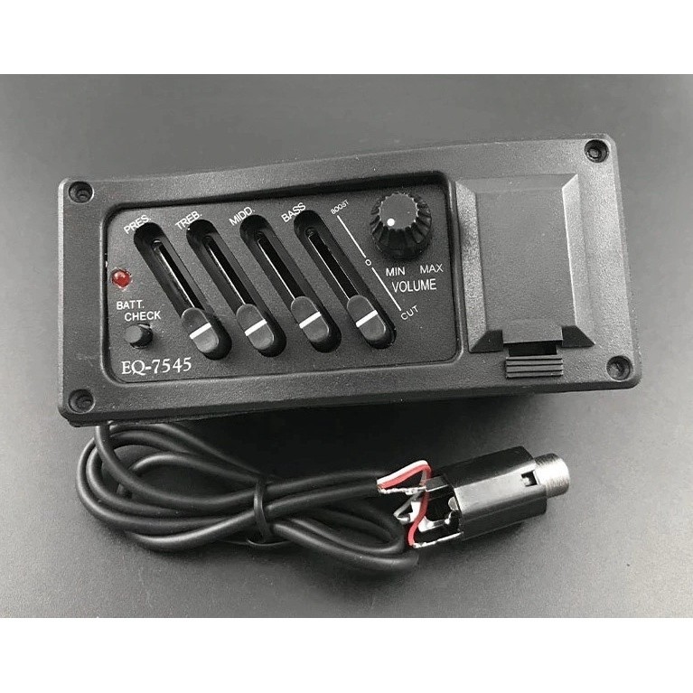 Captador Equalizador Eq7545 P/ Violão Aço ou Nylon