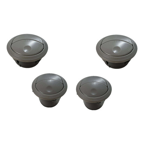 Moldura Do Ar Condicionado Uno Vivace 2014 Cinza Kit