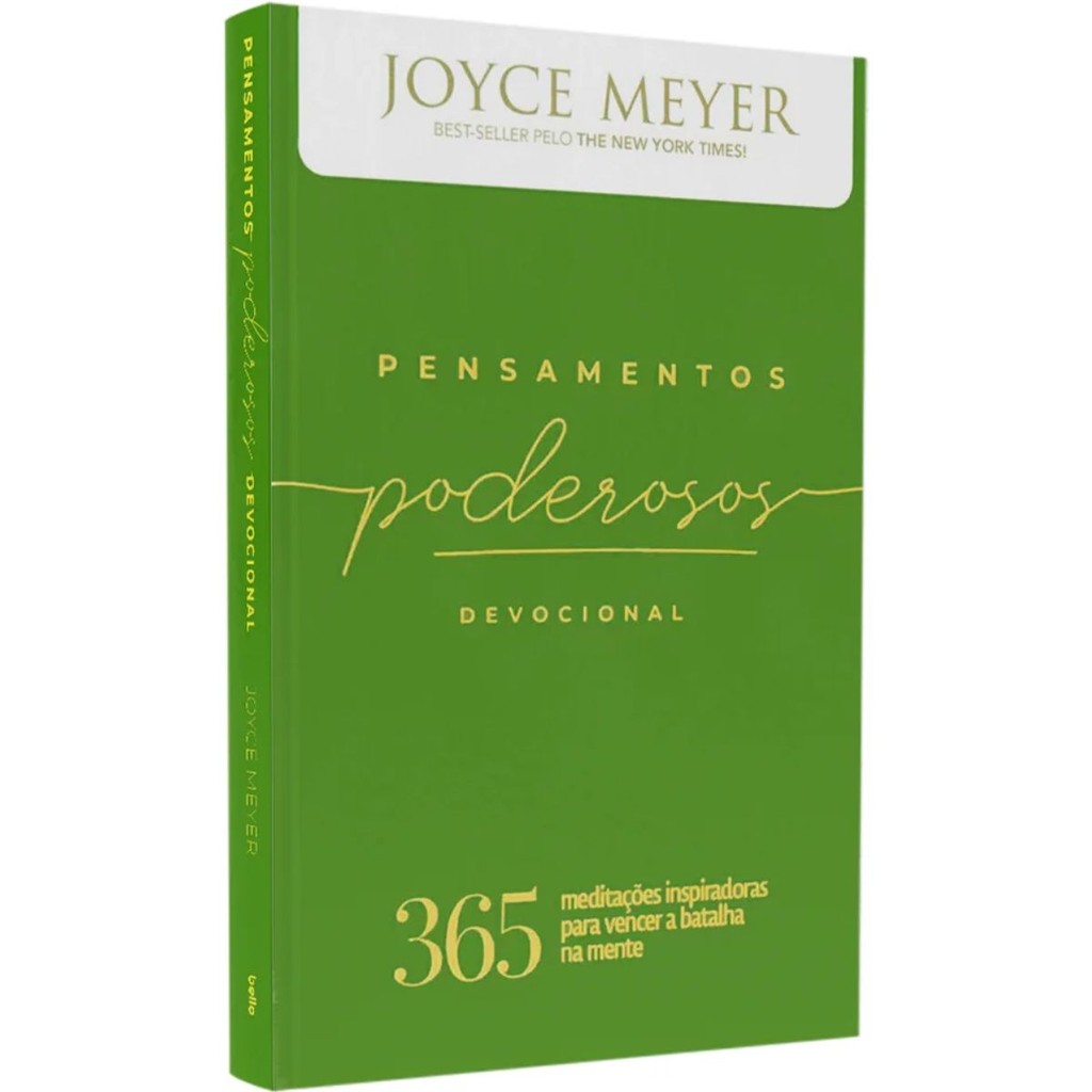 Devocional 365 dias | Pensamentos Poderosos | Joyce Meyer | Bello Publicações