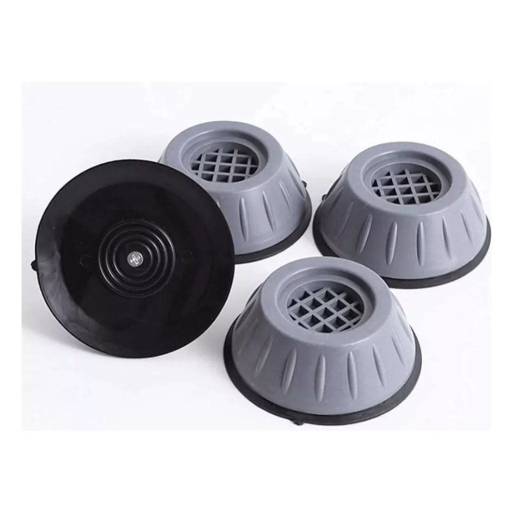 Imagem JOGO COM 4 PES ANTI-VIBRACAO PARA MAQUINA DE LAVAR SECADORA