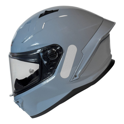 Capacete Pilot Cinza Nardo | Gp Tech em Oferta na Shopee