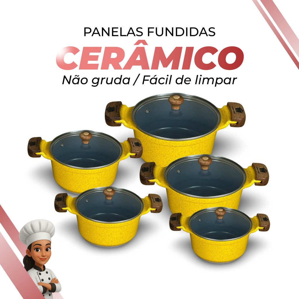 Cozinhas Cinza e Amarelo: Onde Comprar | BuscaProdutos