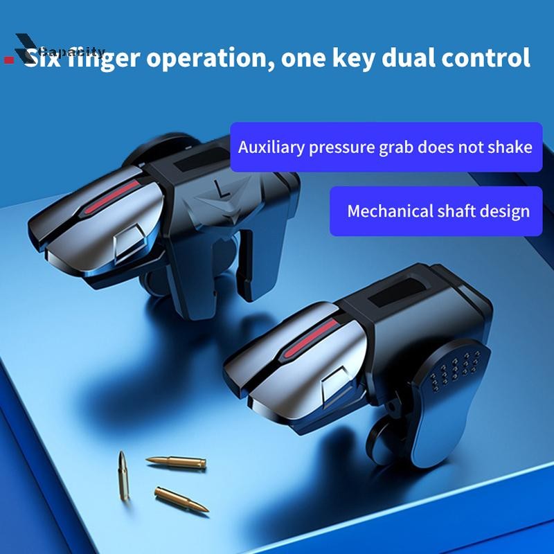 Capacidade Novo G21 Para Telefone Android Controlador De Jogo Do Móvel Gatilho Gamepad Joystick Botão Chave
