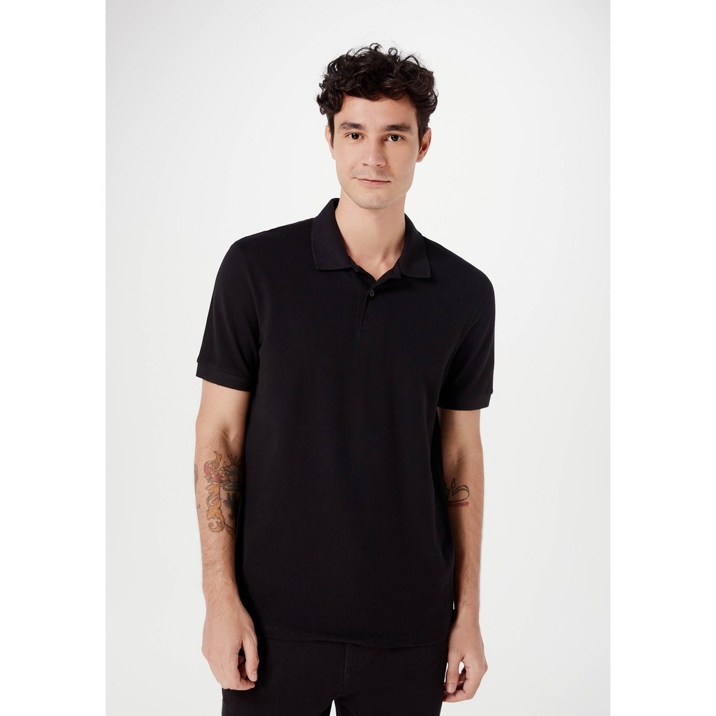 Kit 5 Camisas Polo Básica Masculina Manga Curta Hering em Oferta na Shopee
