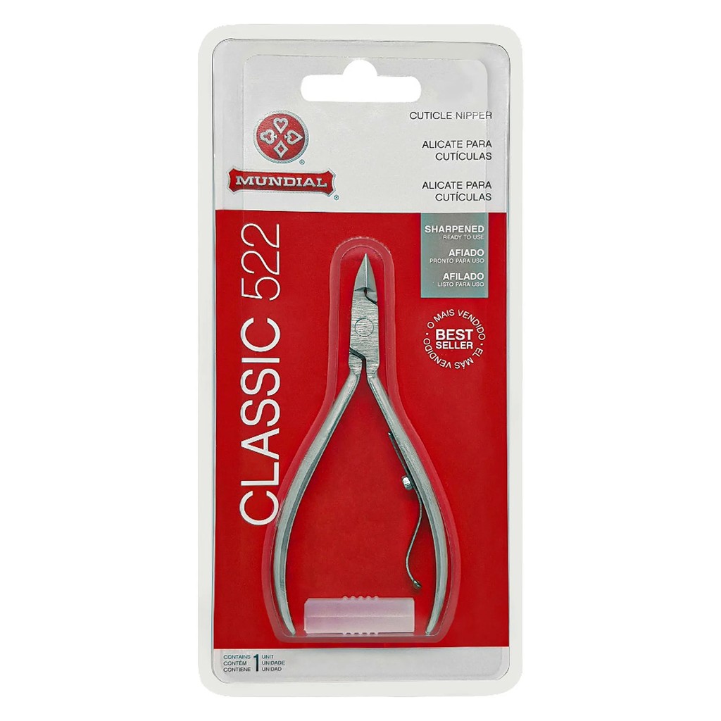 Alicate De Cutícula Classic 522 Mundial Profissional Afiado em Oferta na Shopee