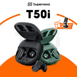 Supernova T50i Verdadeiro Sem Fio ANC TWS Bluetooth Fone De Ouvido Mini Fones Alta Fidelidade Áudio Ultra Curto Alça em Oferta na Shopee