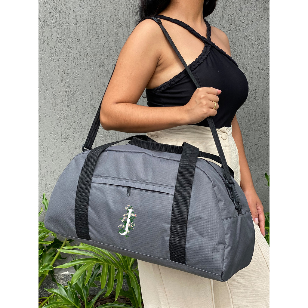 Mala Grande  - LETRA J - Stilo Club Academia Trabalho Escolar Faculdade Viagem Masculino Feminino