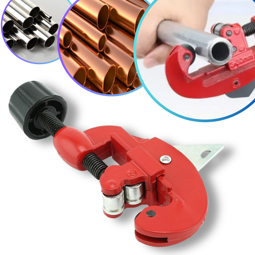 Cortador Pra Tubo Duto Cano 1/8" A 1.1/8" Cobre Alumínio Latão Metal Aço PVC de 3 A 28mm Com Escareador em Oferta na Shopee