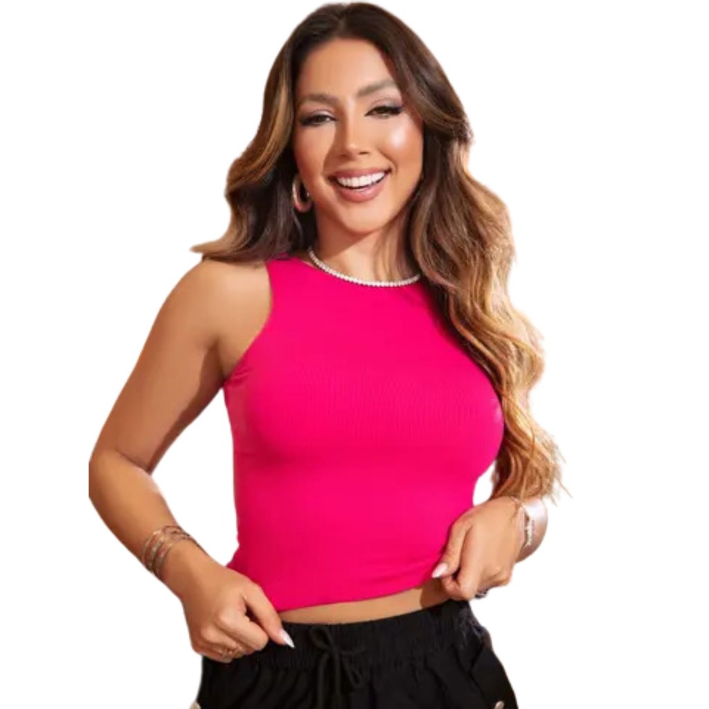 Blusa T-shirt Crooppped Feminina Emporio Pit Bull 84408