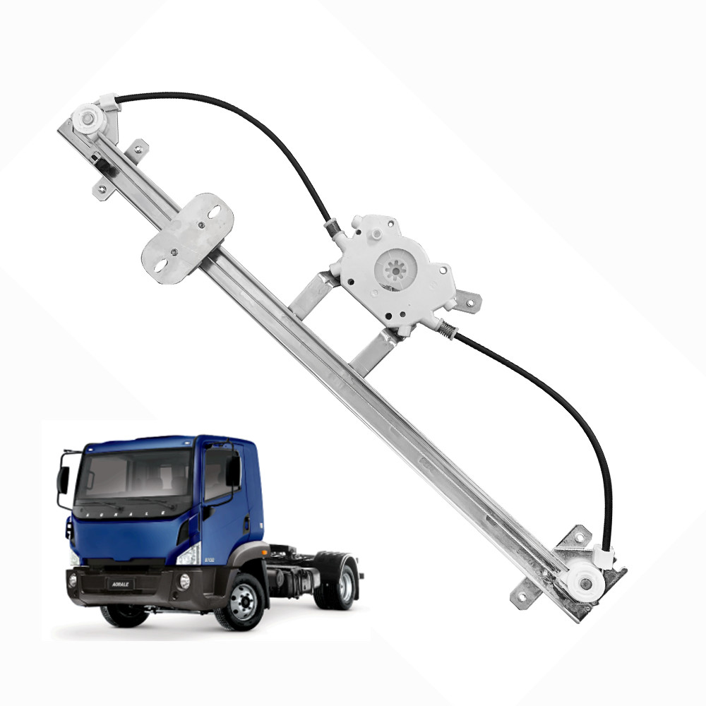 Máquina Vidro Elétrica Agrale 8700 1400 Esquerda Para Motor Mabuchi de 8 Dentes Sem Motor