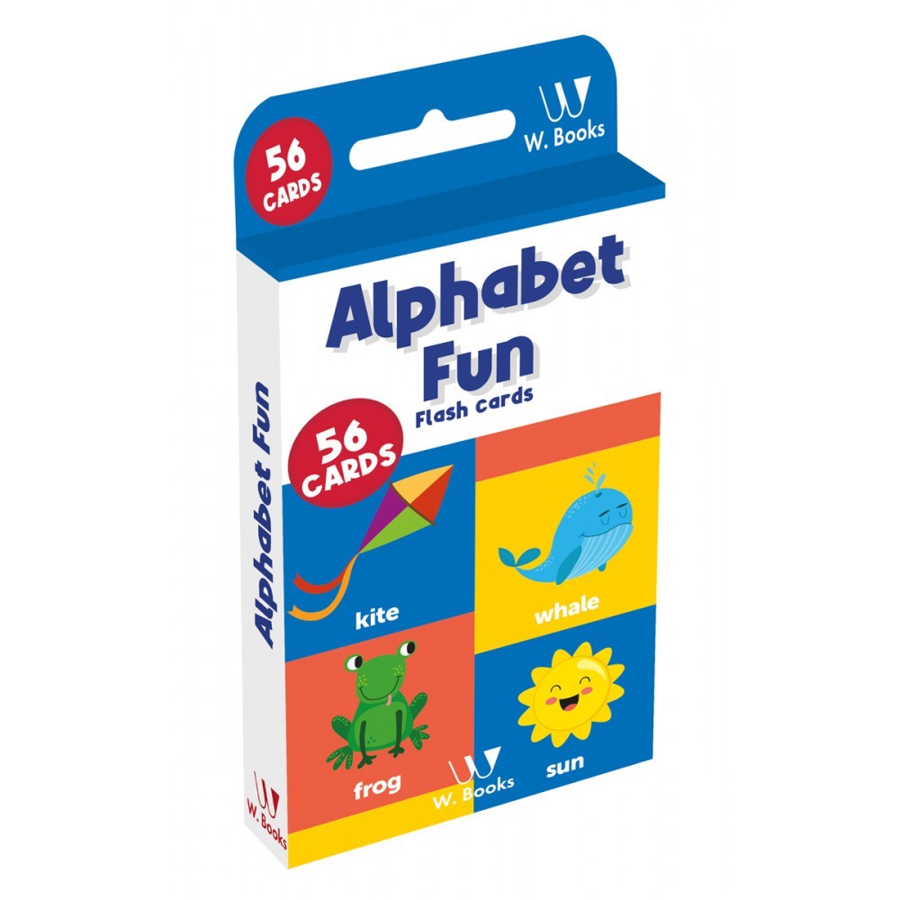 Livro Flash cards Flash Cards: Alphabet Fun W.Books em Oferta na Shopee