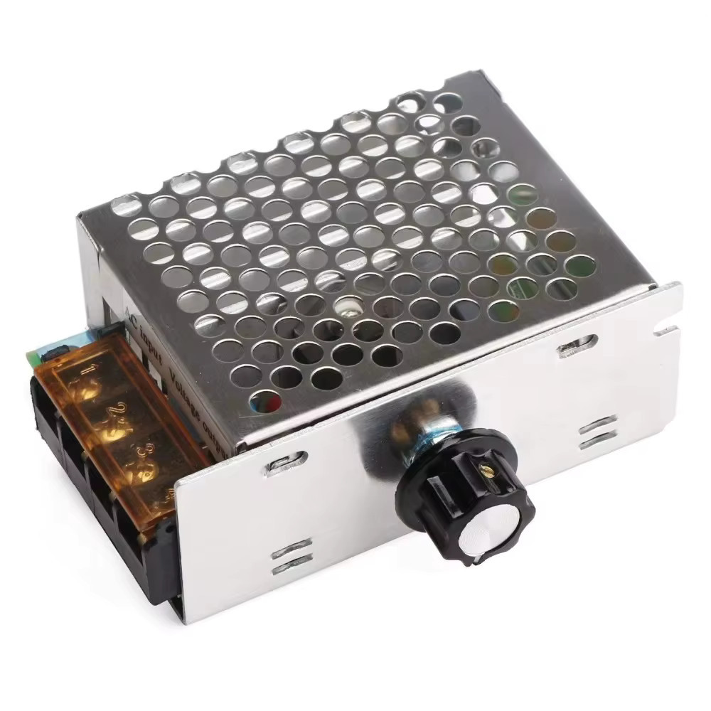 Dimmer Controlador De Velocidade Ac 110-220v 4000w em Oferta na Shopee