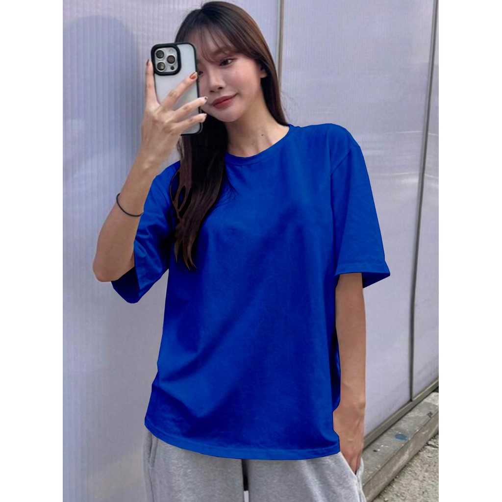 Camiseta Casual Feminina  Academia T Shirt Oversized Unissex Blogueira Old School Camisa Plus Size